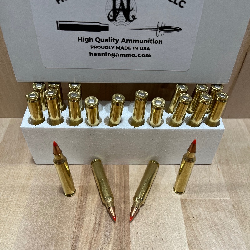 rifle ammunition with packaging