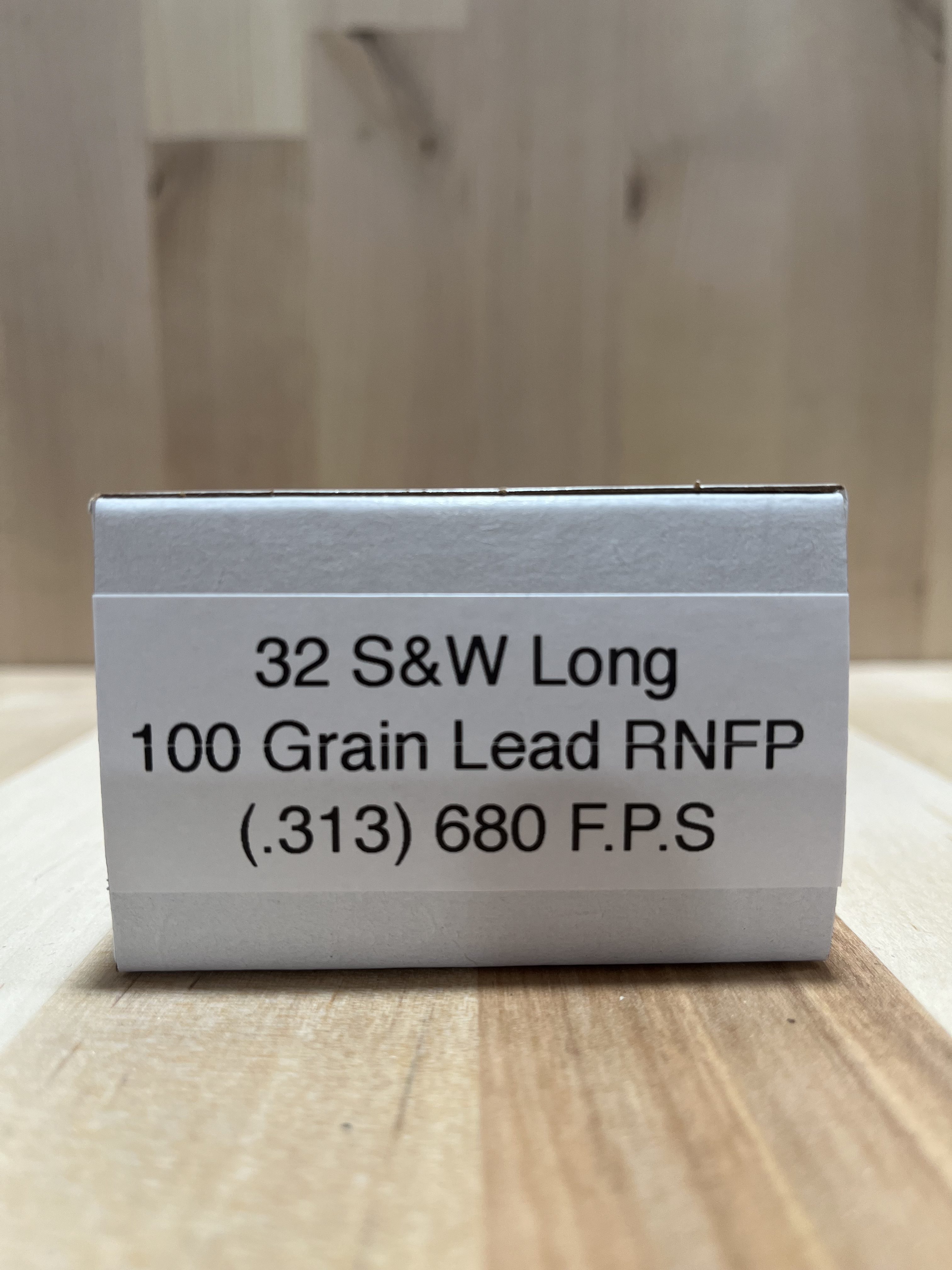 32 Smith & Wesson 100gr Lead RNFP - Image 2